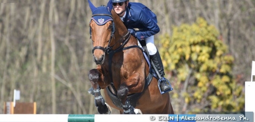 Christian Fioravanti in Piazza d'Onore nella "grossa" odierna di Oliva Nova