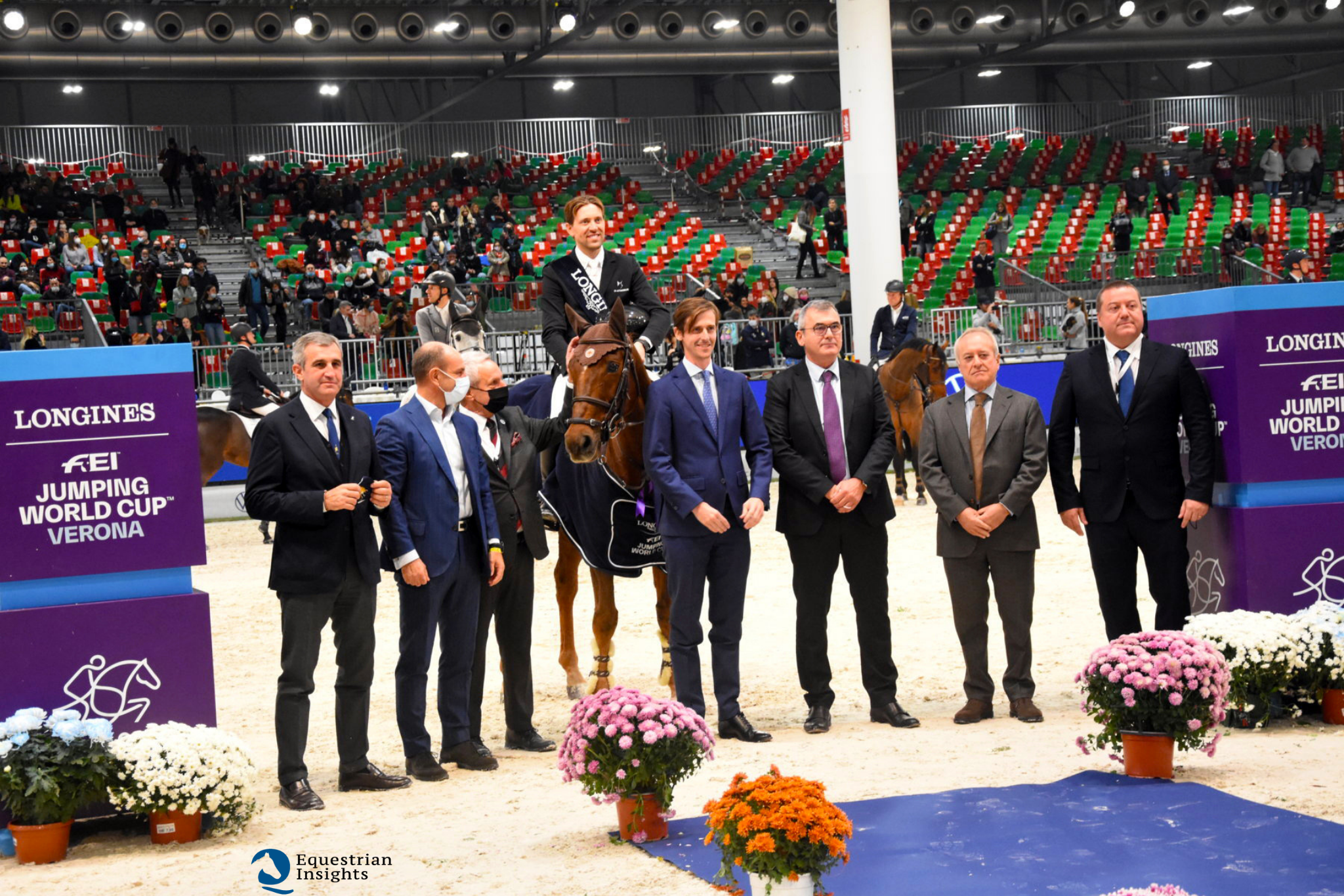 Uno straordinario Simon Delestre vince di nuovo la Coppa del mondo di Verona 1