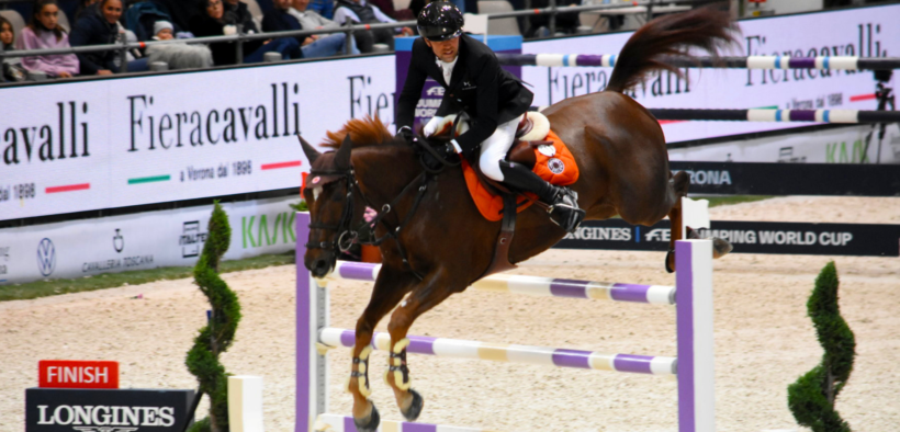 Uno straordinario Simon Delestre vince di nuovo la Coppa del mondo di Verona