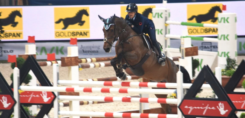 Martinengo sale nuovamente sul podio al CSI4* di Valence