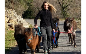 34km a piedi per promuovere la pet therapy ed i suoi benefici