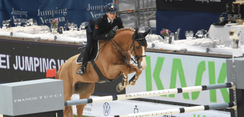 Lorenzo de Luca in Piazza d'Onore a Wellington (CSI4* - Winter Equestrian Festival)