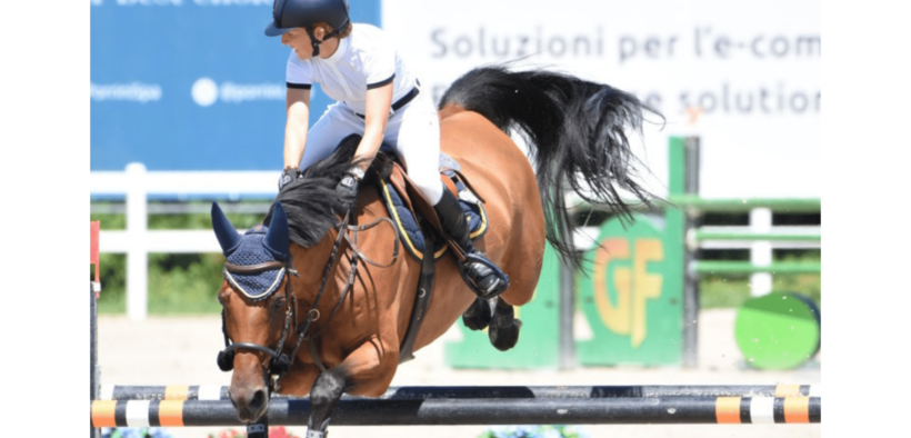 Marta Bottanelli è seconda nella "grossa" odierna di Gorla (CSI2*)