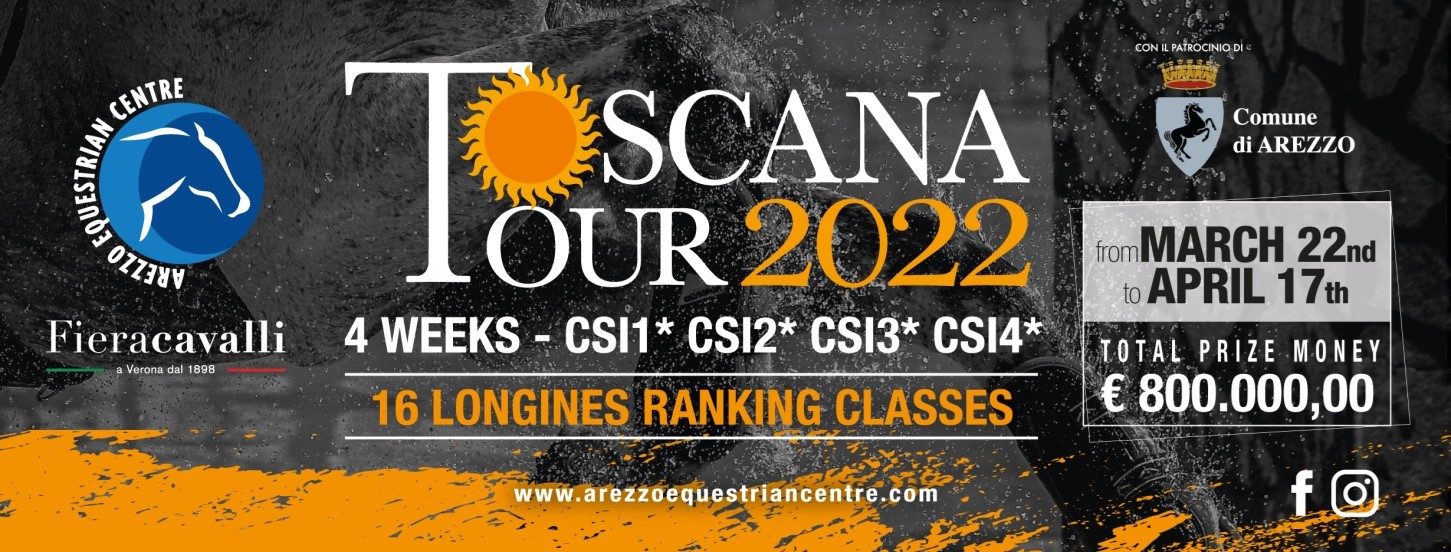 Toscana Tour: ad Arezzo torna la grande equitazione