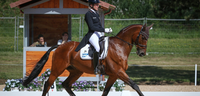 Completo Pratoni: Germania in testa dopo dressage test