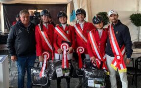 CSIO giovanile Lamprechtshausen, vittoria in Coppa per la squadra YR azzurra