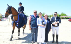La neo campionessa d'Italia Francesca Ciriesi firma la Ranking Class di Montefalco (CSI4*)
