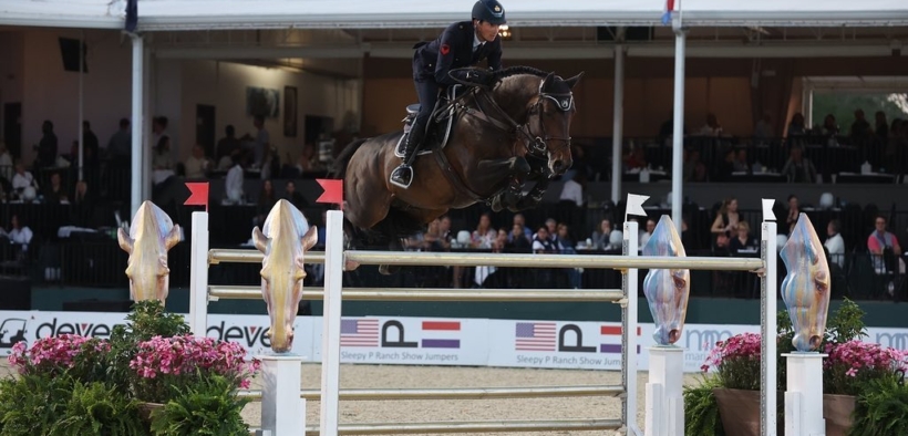 Lorenzo de Luca again! Terza piazza nella 155 di Windsor (CSI5*)