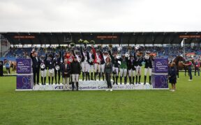 Il team Nord America vince i FEI Youth Equestrian Games 2022 ad Aachen