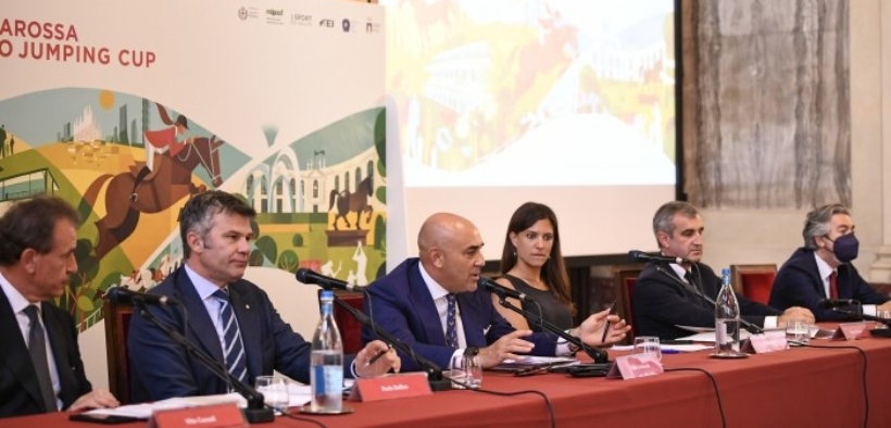 Presentata alla stampa la Frecciarossa Milano Jumping Cup 2022