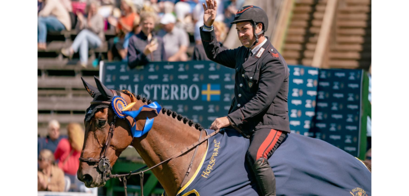 Emanuele Gaudiano trionfa nell'Agria Trophy dello CSIO5* di Falsterbo