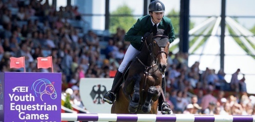 FEI Youth Equestrian Games: il sudafricano van Rijckevorsel conquista l'oro individuale