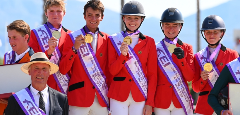 Il team junior belga vince l'Oro all'Europeo giovanile di Oliva Nova