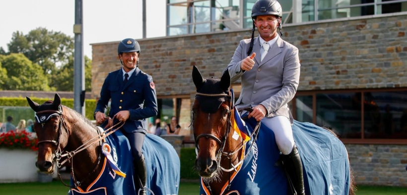 Lorenzo De Luca in Piazza d'Onore nel GP 5* di Valkenswaard