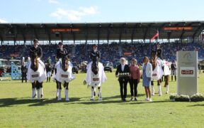 Vittoria storica per la Danimarca nella tappa FEI Dressage Nations Cup di Aachen