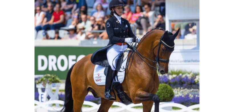 FEI Ranking Dressage, Cathrine Dufour on fire 1