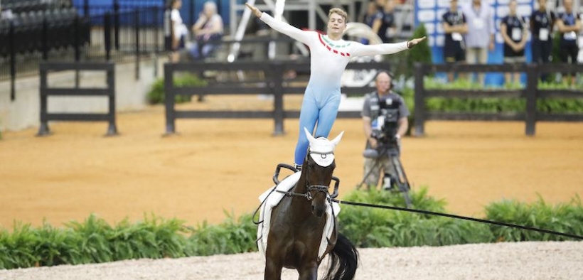Mondiale Herning Volteggio, Lupacchini brilla nella categoria Individual Male