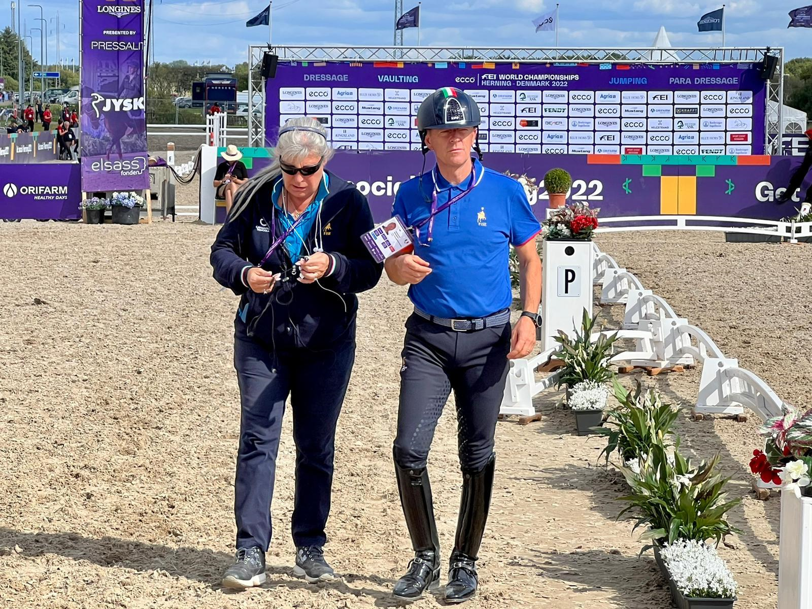 Mondiale paradressage, team Italia "fit to compete". 1