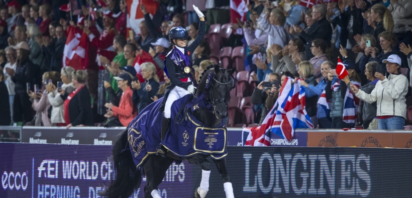 Mondiali Herning, dressage: secondo oro per Charlotte Fry & Glamourdale