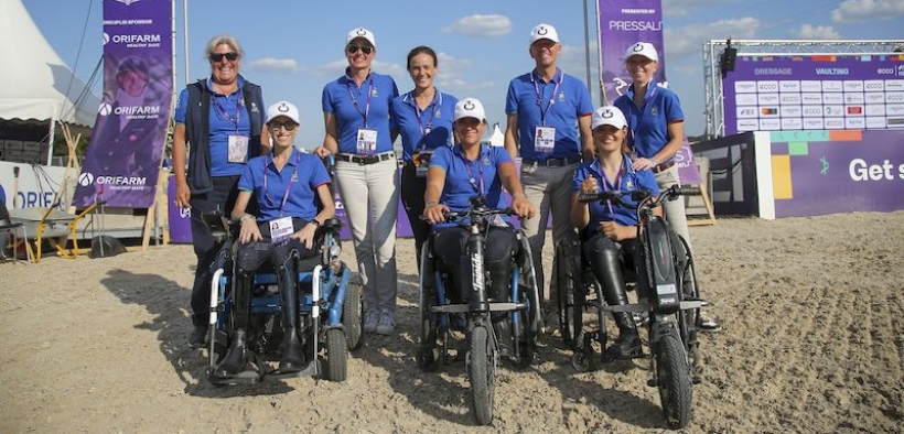 Mondiali Herning, Paradressage: il team azzurro stacca il pass per Parigi 2024