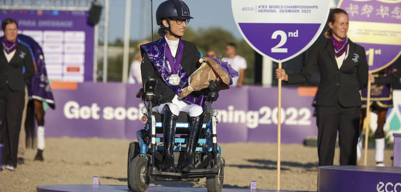 Un'altra medaglia azzurra dai Mondiali di Herning: grazie, Sara Morganti!