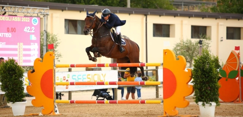 Ambelia, Coppa degli Assi (CSI2*), il GP è di Matteo Checchi