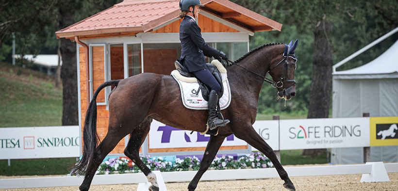 Completo, Mondiali Pratoni: domina la Collet; i primi risultati degli azzurri in dressage