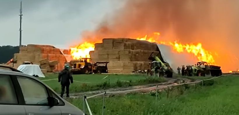 Spento dopo 3 giorni l'incendio presso l'allevamento Schockemöhle