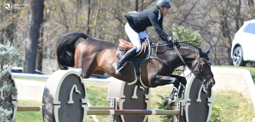 Bucci sul terzo gradino del podio del Grand Prix di Vilamoura (CSI3*)