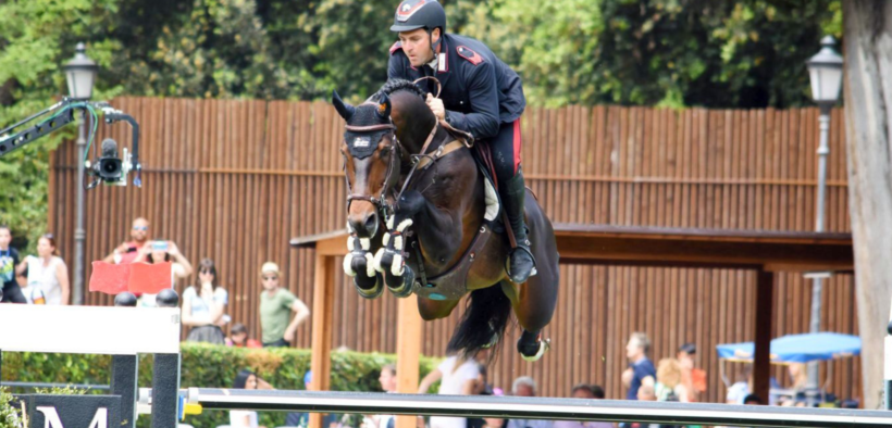 Buon piazzamento di Emanuele Gaudiano nella 145 di Rabat (CSI4*-W)