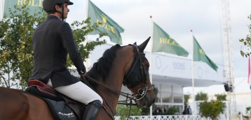 Emanuele Camilli terzo nella 145 di Vilamoura (CSI3*)