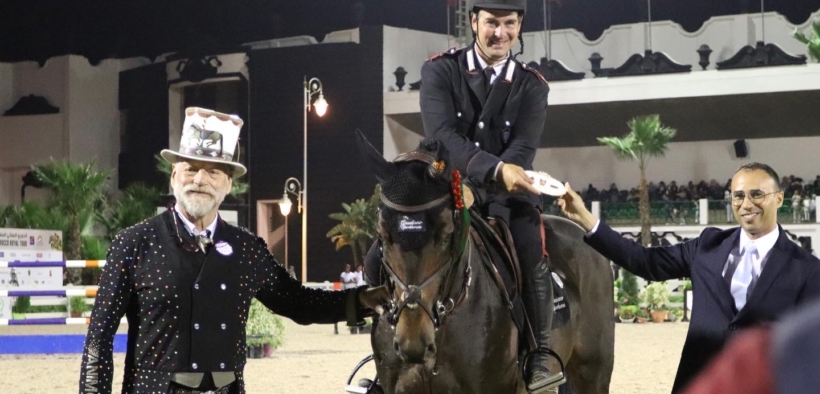 Morocco Royal Tour 2022: Gaudiano sfiora la vittoria nella Ranking Class della Ranking Class (CSI4*-W)