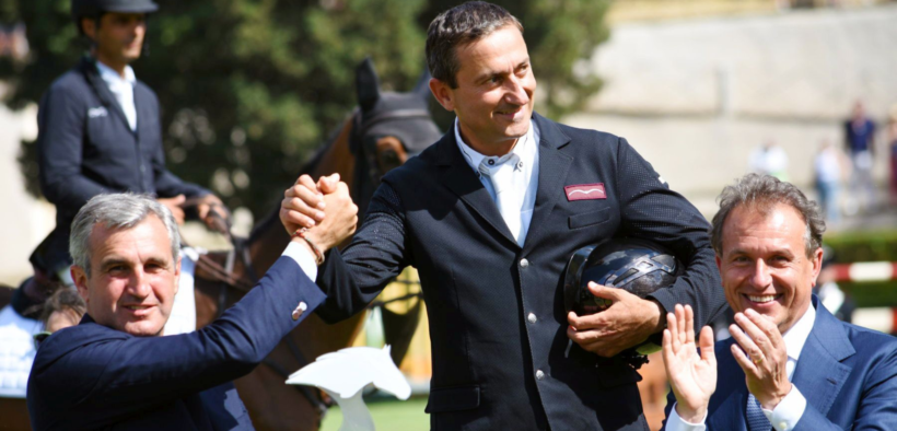 Piergiorgio Bucci in Piazza d'Onore nel Grand Prix di Vilamoura (CSI3*)