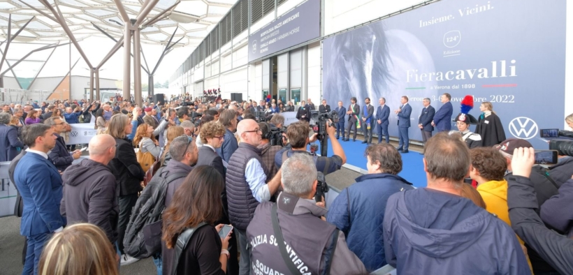 Dall'inaugurazione di Fieracavalli: