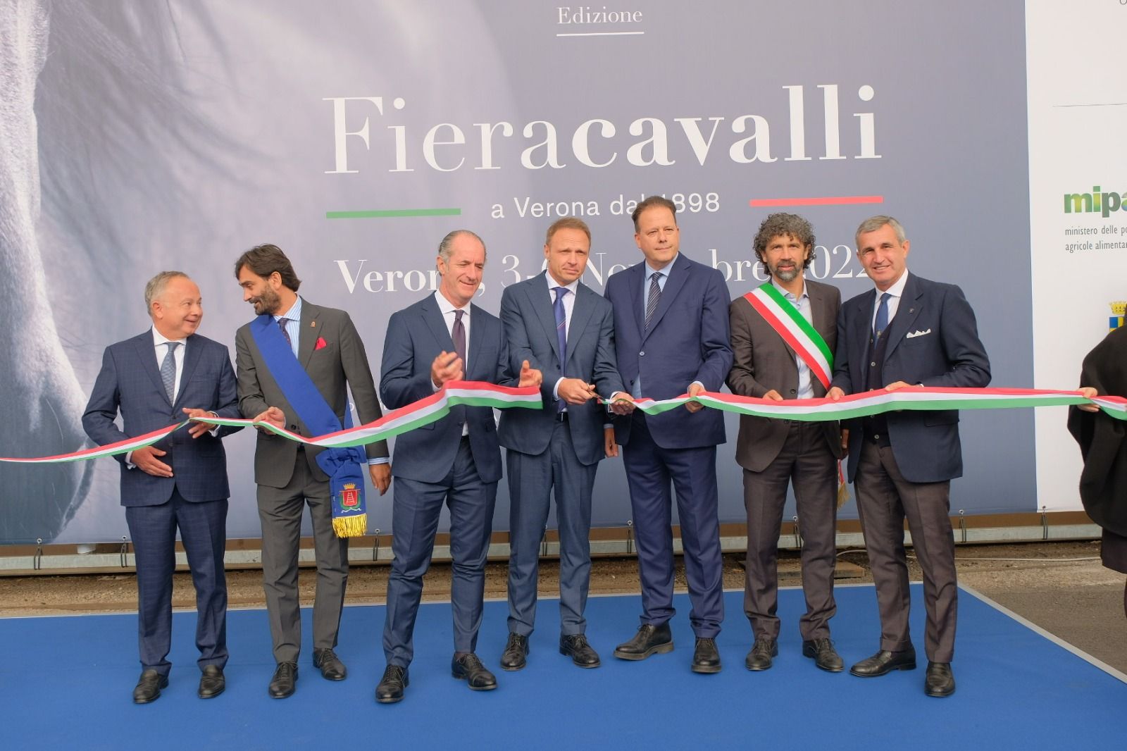Dall'inaugurazione di Fieracavalli, le dichiarazioni