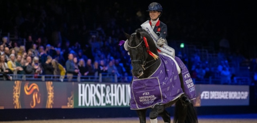 A Lottie Fry la tappa FEI Dressage World Cup™ di Londra