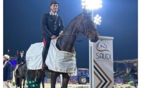 Continuano gli ottimi risultati di Emanuele Gaudiano a Riyadh (CSI4*-W)