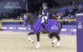 Dinja van Lier ha vinto con Hermes NOP la sesta tappa della FEI Dressage World Cup™ di Mechelen (BEL)