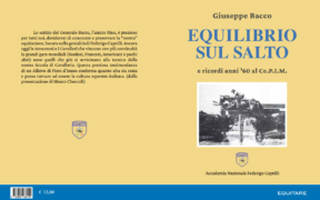 E' disponibile "Equilibrio sul salto e ricordi anni ’60 al Ce.P.I.M." di Giuseppe Bacco 1