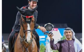Abu Dhabi: ancora Gaudiano, conquista la Piazza d’Onore nel Longines Grand Prix (CSI2*)