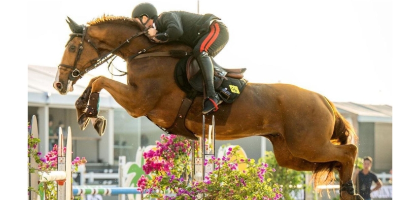 Emanuele Gaudiano domina il Gran Premio di Sharjah (CSI5*-W)