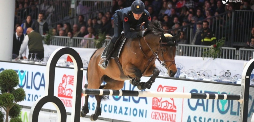 Lorenzo de Luca sfiora la vittoria nella 150 di Wellington (CSI5*)