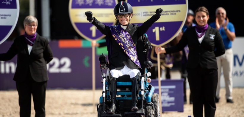 Sara Morganti si racconta al FEI Para Equestrian Digest