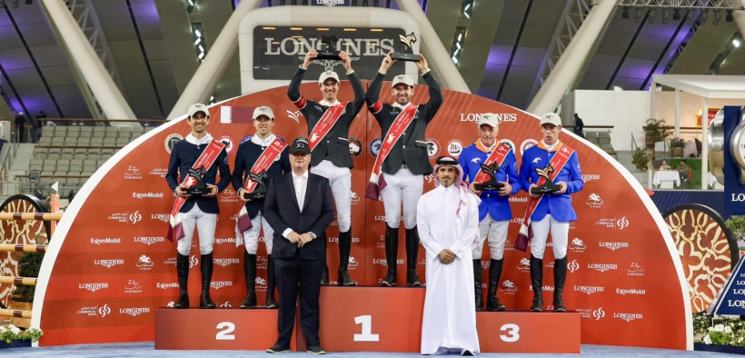 Apertura della stagione GCL a Doha, vittoria dei Riesenbeck International