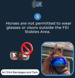Nuovi regolamenti veterinari e di gestione delle scuderie in concorsi FEI 4