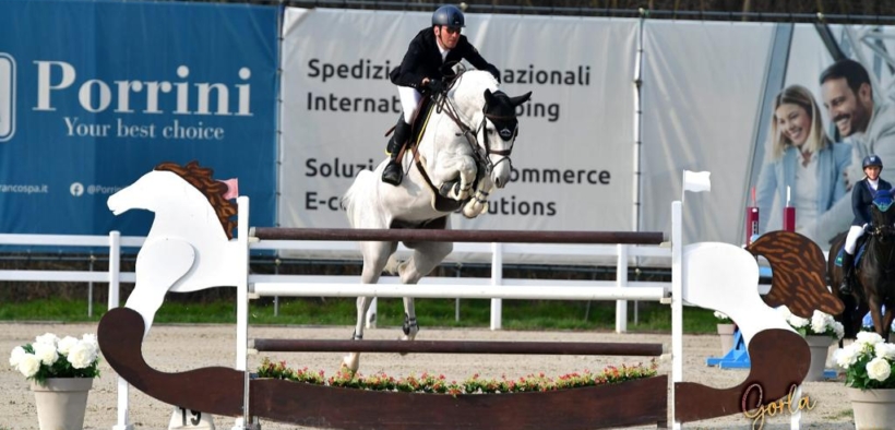Riccardo Pisani miglior azzurro nel Grand Prix di Gorla Minore (CSI2*)