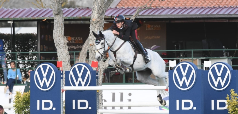 Toscana Tour: Giacomo Casadei ai piedi del podio della Ranking Big Tour (CSI3*)