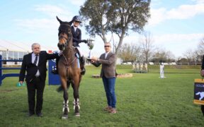 Toscana Tour: Giuseppe Rolli ai piedi del podio del Grand Prix (CSI3*) 1