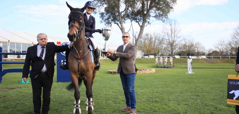 Toscana Tour: Giuseppe Rolli ai piedi del podio del Grand Prix (CSI3*) 1