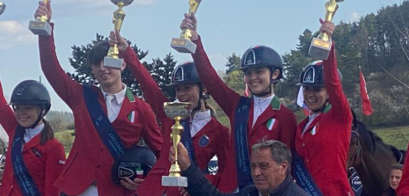 CSIO Youth di Zduchovice: l'Italia vince la Nations Cup Junior. Terzi i Children